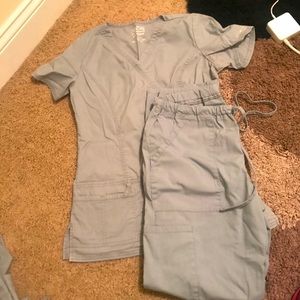 Cherokee gray Scrub SET